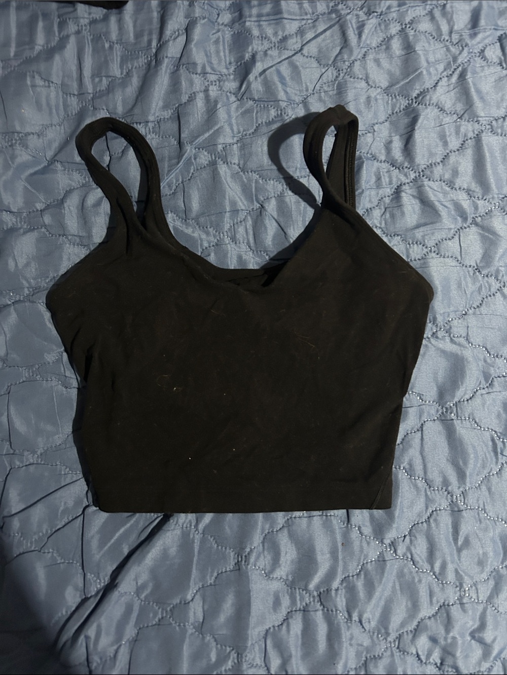lululemon athletica Black Tank Top